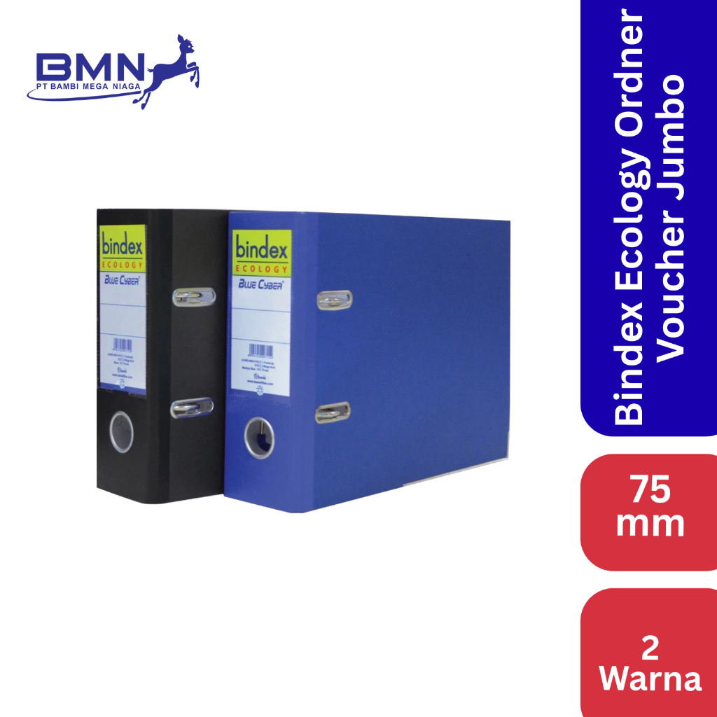 Jual Bindex Ecology Ordner Voucher JUMBO SIZE 75 mm Paper Lever Arch ...