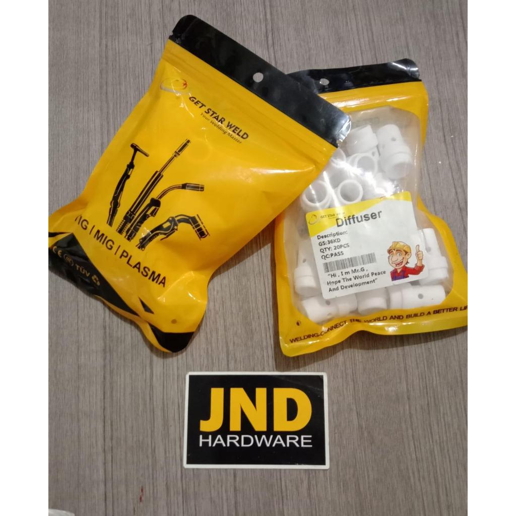 Jual Keramik Gas Diffuser MB 36KD untuk Stang Mig / Diffuser MB36 KD ...