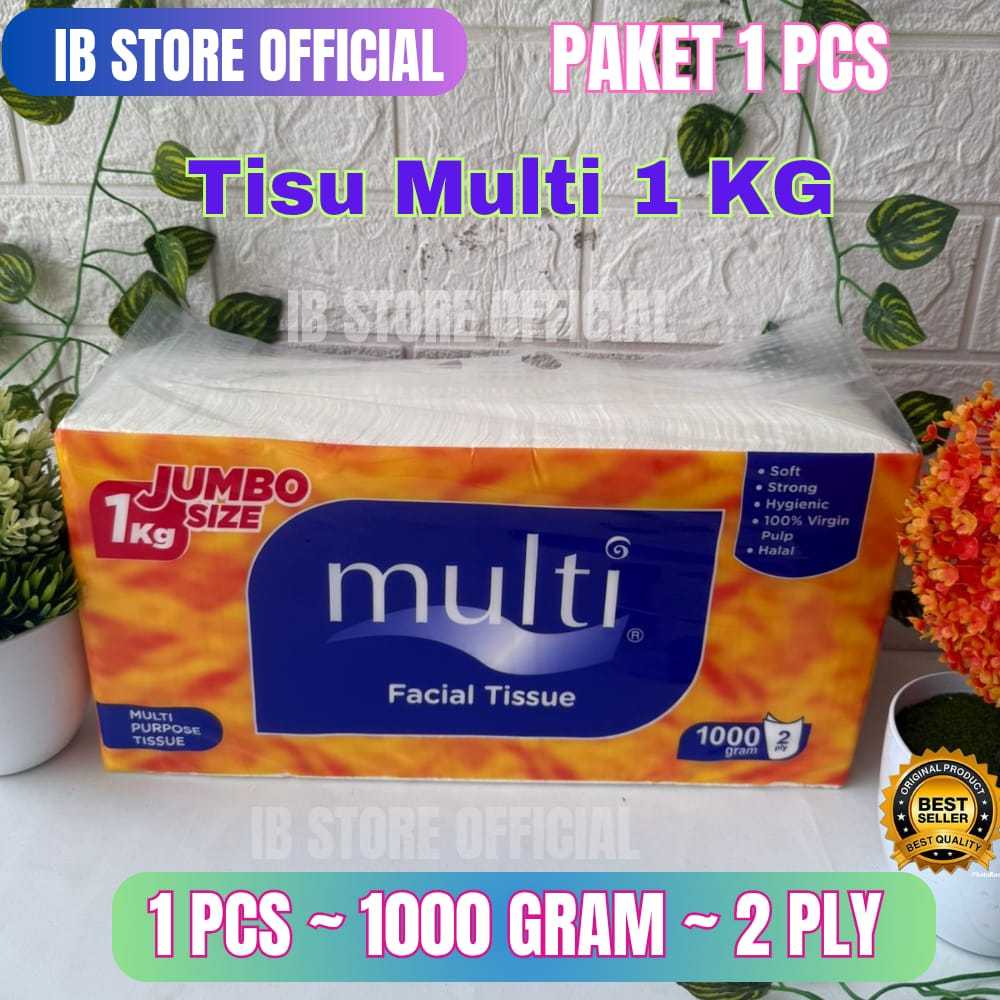 Jual MULTI 1000 gram - Tissue Facial jumbo size kiloan - satuan ...