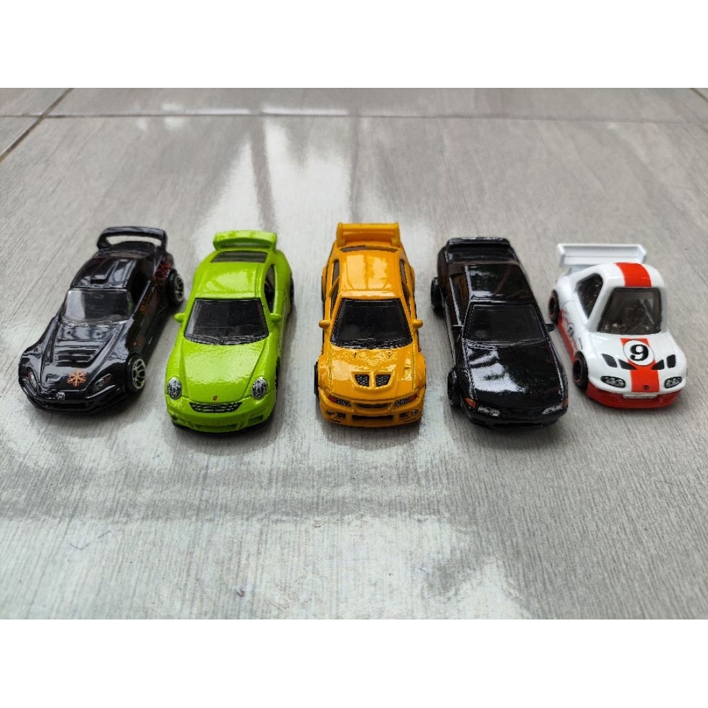 Jual Hotwheels Loose s2000,Lancer,Porsche,R32,Supra Tooned | Shopee ...