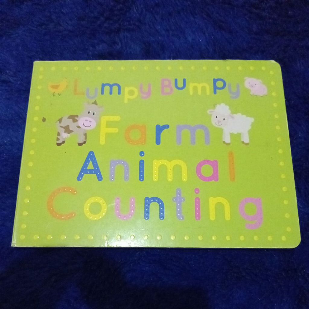 Jual buku lumpy bumpy farm animal counting | Shopee Indonesia