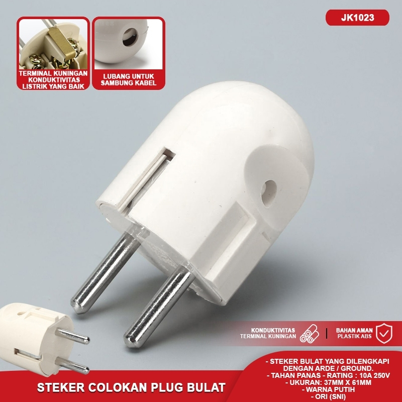 Jual Steker Arde T / 3 Colokan Stopkontak Adaptor Plug Universal Steker ...