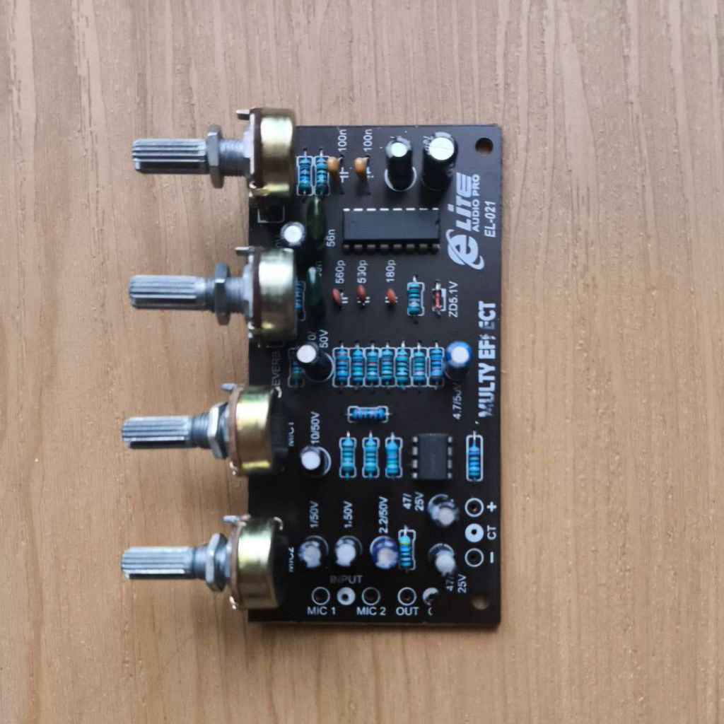 Jual KIT MINI REVERB MULTI EFFECT DIGITAL ECHO 8 BIT 4 POTENSIO ...