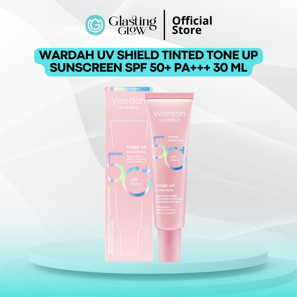 Jual WARDAH UV Shield Tinted Tone Up Sunscreen SPF 50+ PA+++ 30 ML ...