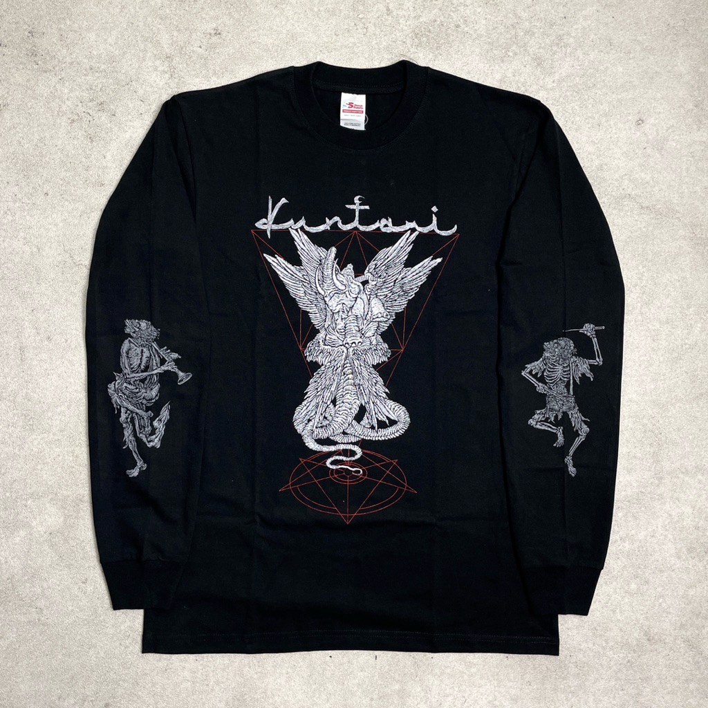 Jual Long Sleeve Kuntari - Europe Tour 2025 | Long Sleeve Black ...