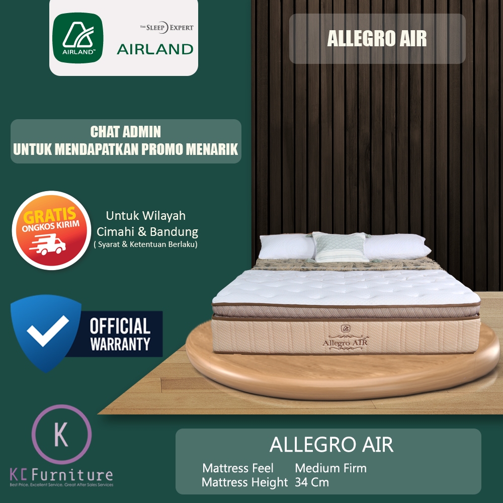 Jual Kasur Springbed Airland - Allegro Air ( Matrass Saja ) | Shopee ...
