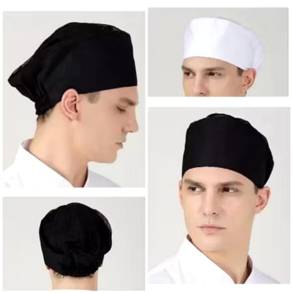 Jual BERBAGAI MACAM TOPI CHEF/TOPI KOKI UNISEX | Shopee Indonesia