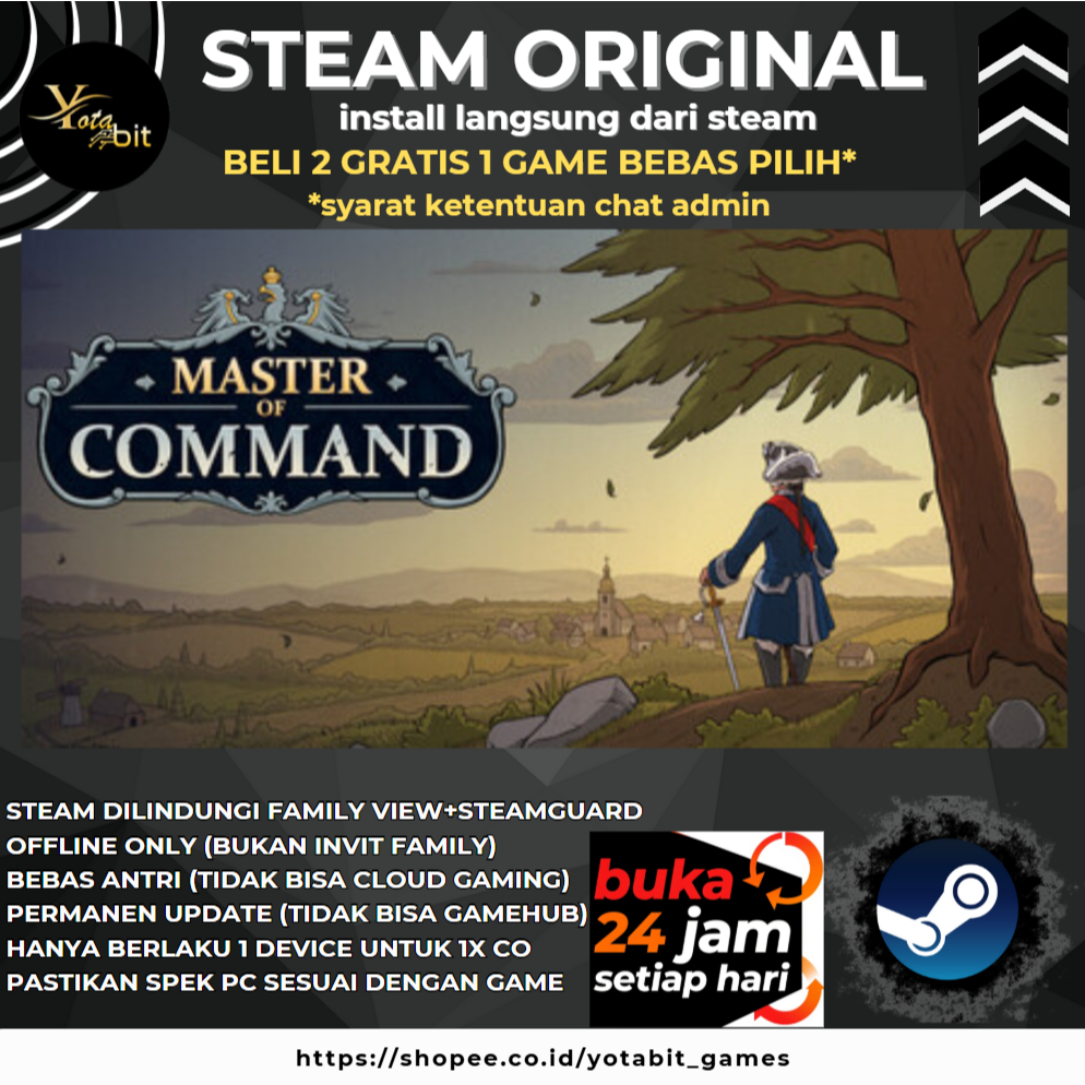 Jual Master of Command Offline PC Game Original | Shopee Indonesia