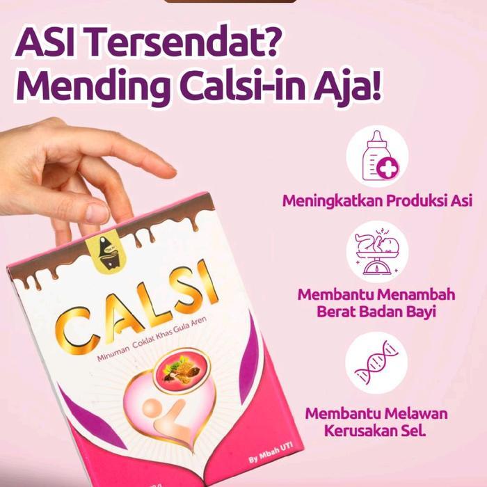 Jual CALSI ASI BOSTER RASA COKLAT/BOOSTER ASI PREMIUM/MINUMAN PELANCAR ...