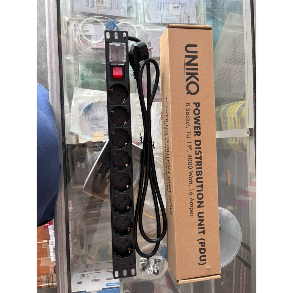 Jual UNIKQ PDU POWER DISTRIBUTING DISTRIBUTION UNIT RACK RAK RACKMOUNT ...