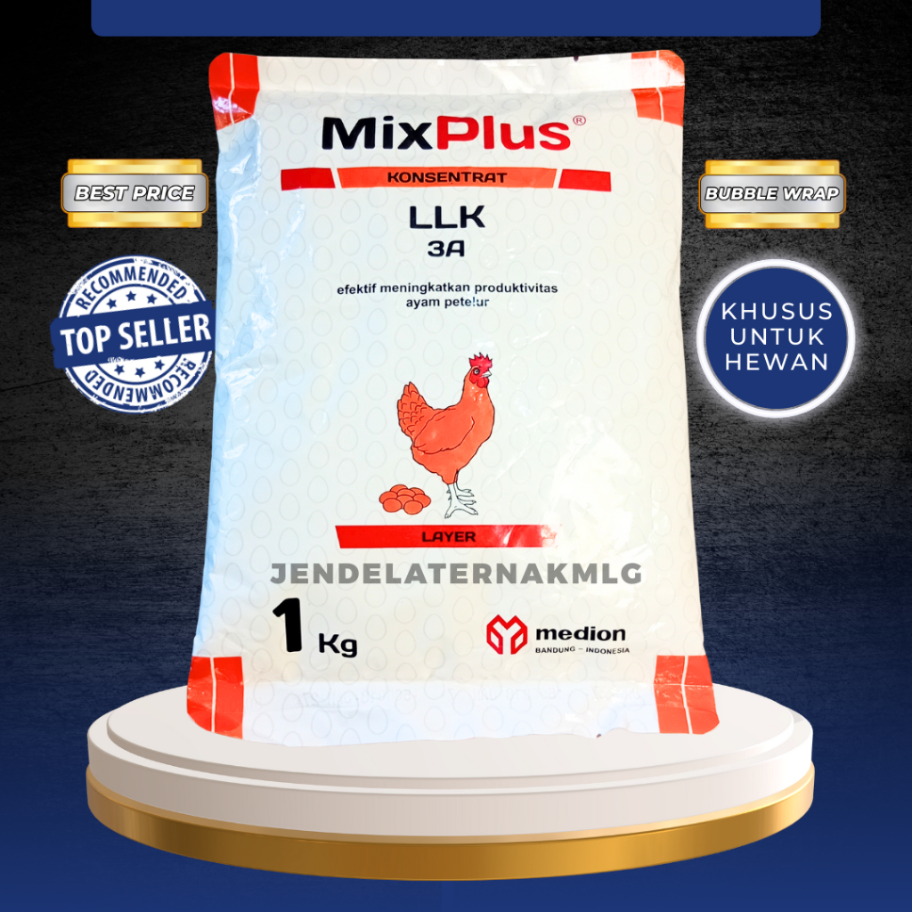 Jual MIX PLUS LLK 3A 1 KG BY MEDION - Premix Petelur Meningkatkan ...