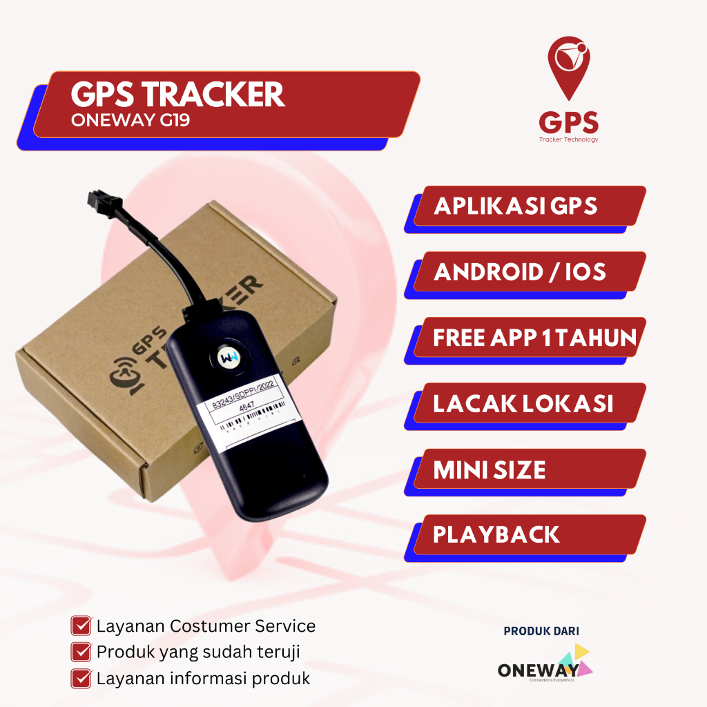 Jual GPS Tracker Smart Oneway G19 | Gratis Aplikasi Server GPS | Shopee ...