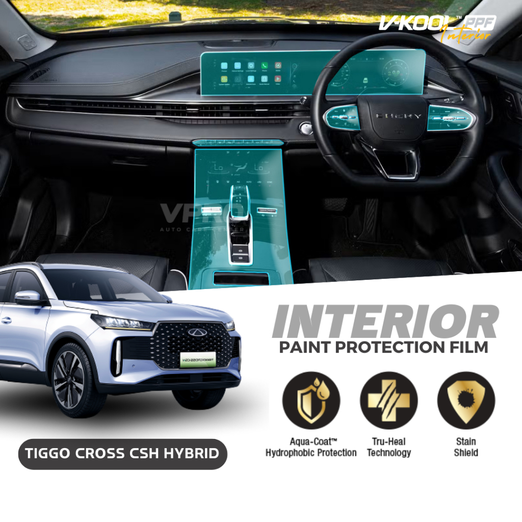 Jual VKOOL PPF Interior Protector Chery Tiggo Cross CSH - PANEL / Anti ...