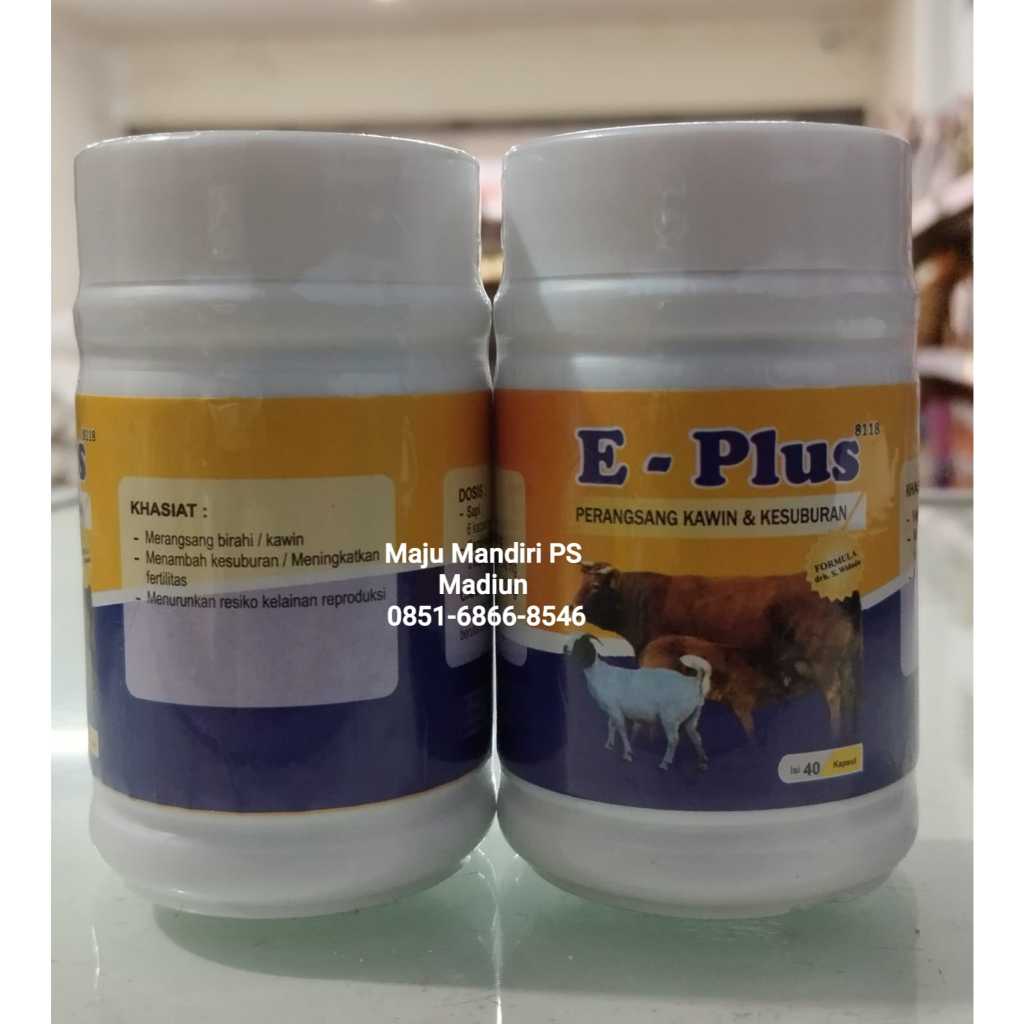 Jual E Plus Perangsang Kawin Sapi Kambing 40 Kapsul | Shopee Indonesia