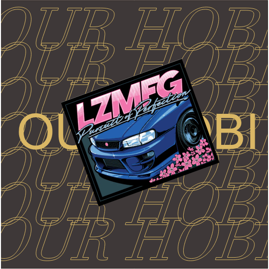 Jual Sticker LZMFG Square Adam LZ | Shopee Indonesia