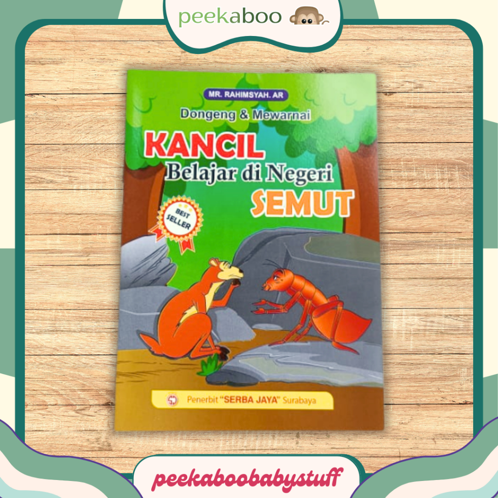 Jual BUKU CERITA ANAK - TEMA KANCIL BELAJAR DI NEGERI SEMUT || DONGENG ...