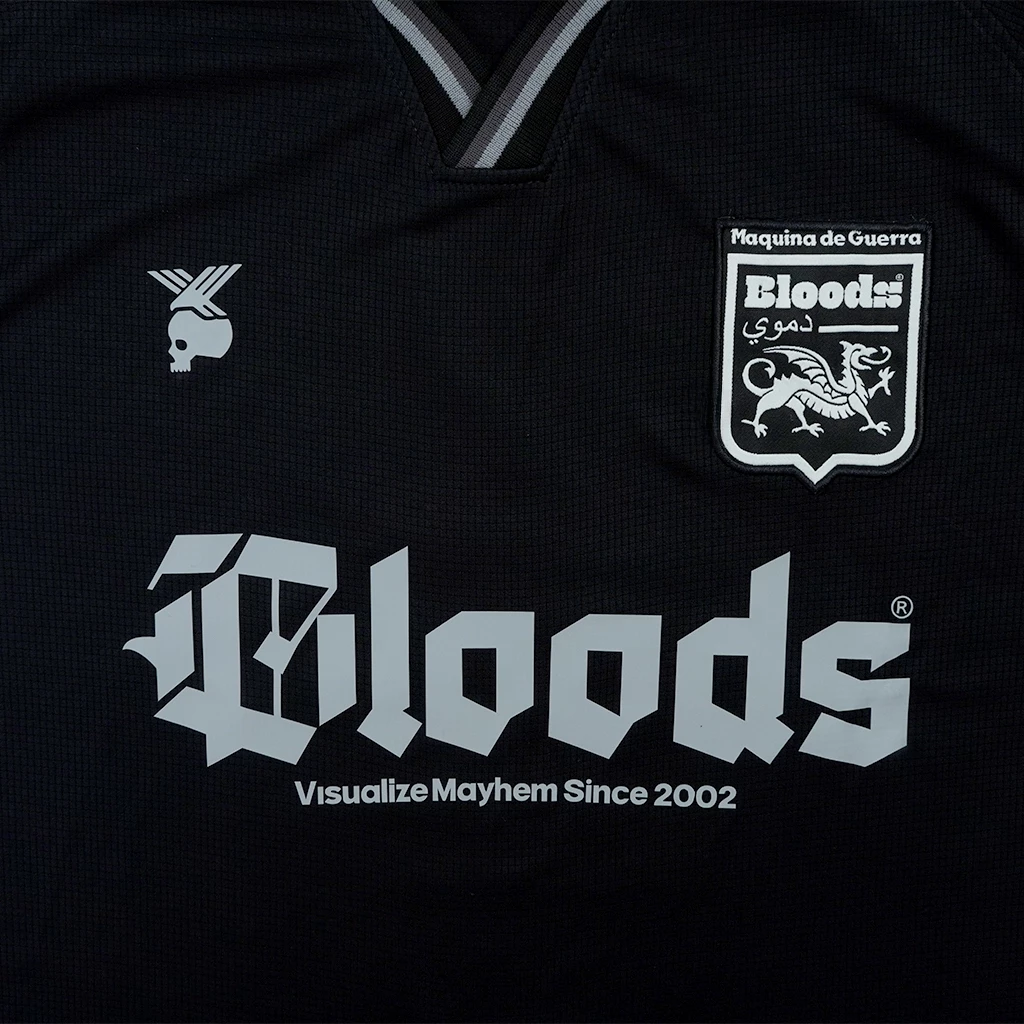 Kaos Jersey Pria Oversize Hitam Premium Drop Needle Streetwear foto 2