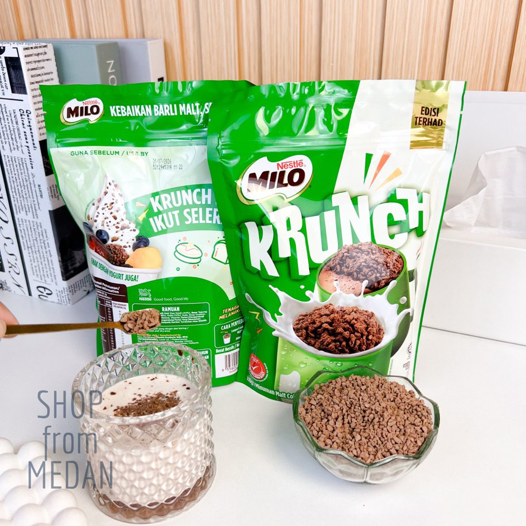 Jual (MILO VIRAL)Milo Krunch Choco Malt 150g & 70g / Milo Krunch Rasa ...