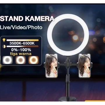 Ring Light 16 Cm Tripod Mini Holder 2 Hp Live Selfie