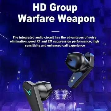 X15 TWS Wireless Bluetooth Headset LED Display Gamer Earbuds Headphone Noise Cancelling Earphone