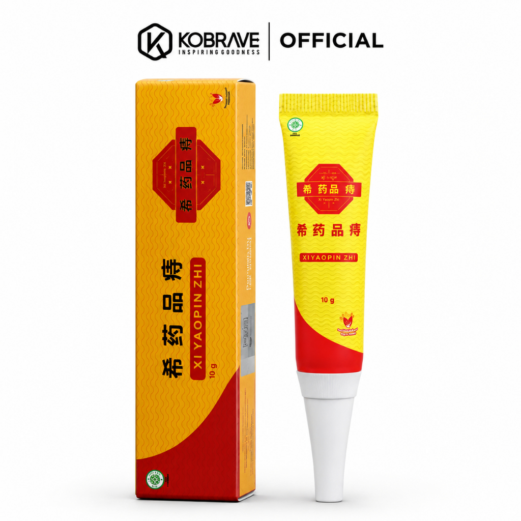 XI YAOPIN ZHI TUBE Krim Wasir Meredakan Bab Berdarah Nyeri Peradangan dan Bengkak Ambeien