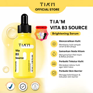 [BUY 1 GET 1 Sachet] TIAM Vita B3 Source Serum 40ml Niacinamide Brightening Serum