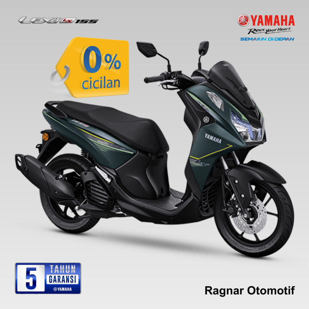 Sepeda Motor Yamaha LEXi LX 155 Baru New Asli Original Bergaransi Resmi