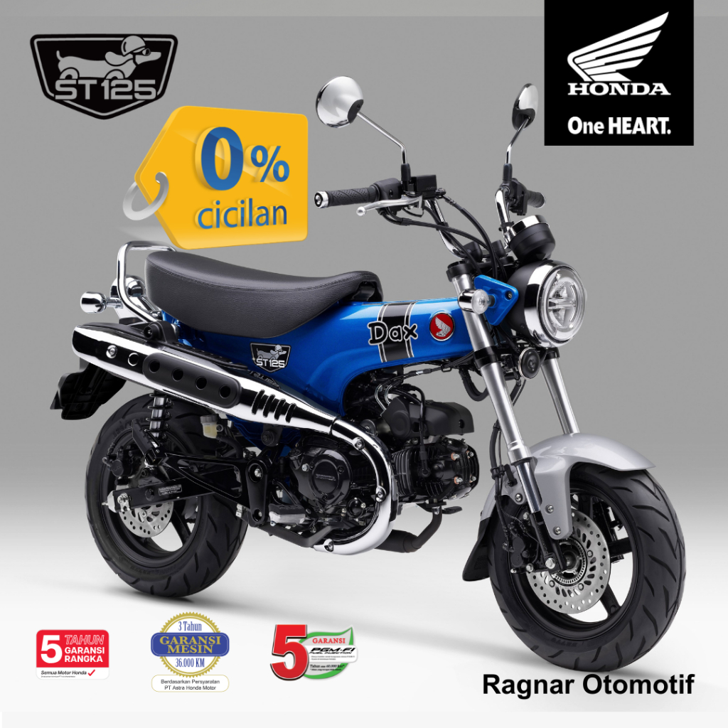 Sepeda Motor Honda ST125 Dax Baru New Asli Original Bergaransi Resmi