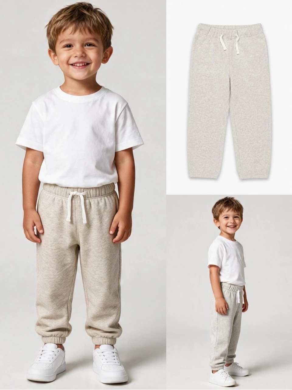 Celana Jogger Anak Bahan Fleece Lembut GP Kids Basic Jogger Pants - 2822