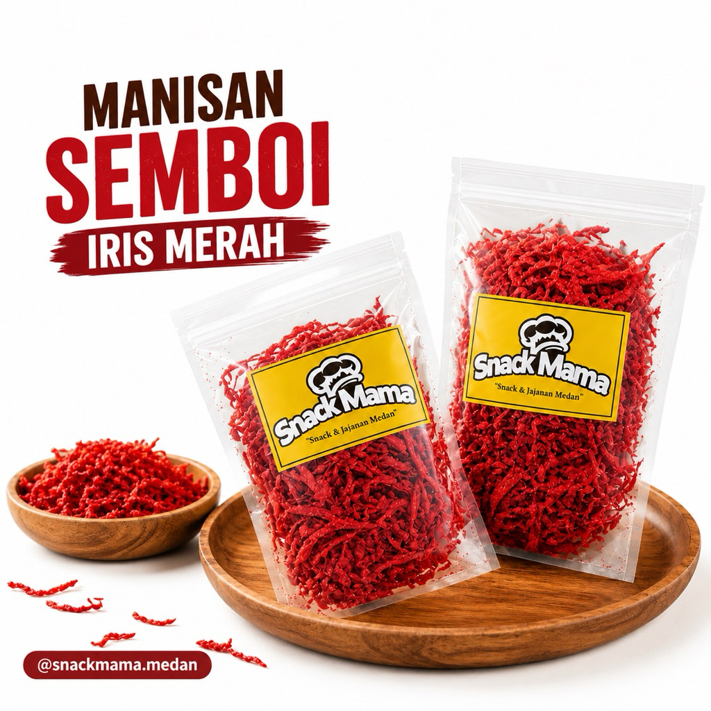 Jual [250GR] SEMBOI HALUS MERAH / PUTIH PREMIUM | SOMBOY | SEMBOY ...