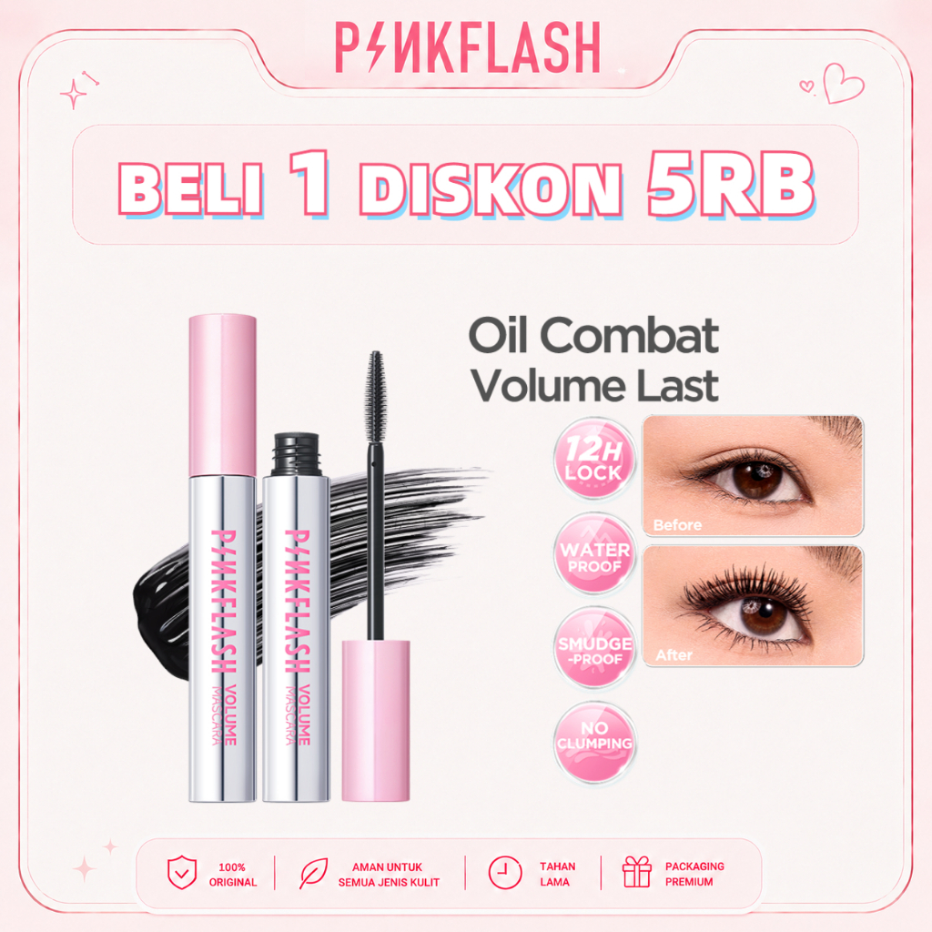 Pinkflash Ultra-Proof Mascara 12H Waterproof
