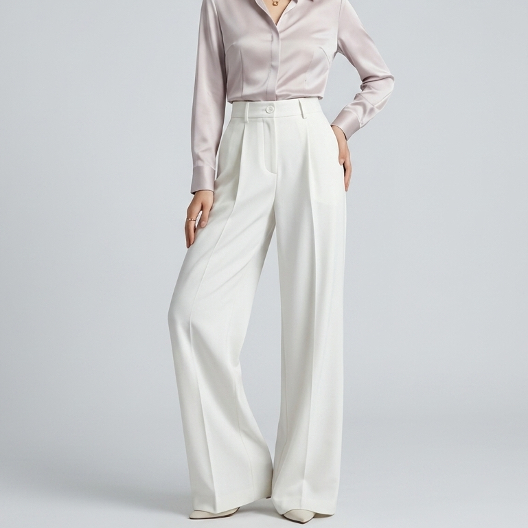 SAVANA Celana Kulot Wanita Highwaist Loose Pants Kerja foto 2