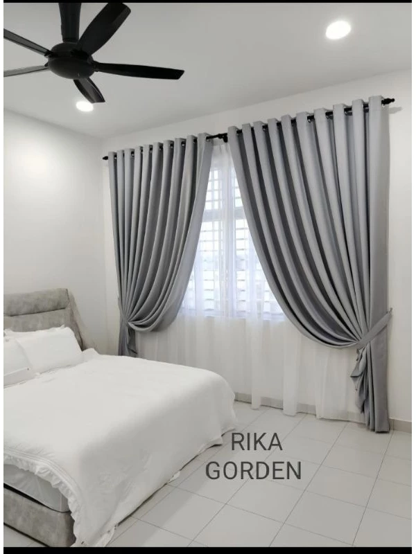 Gorden Blackout Polos Premium GordenJendela Pintu Korden Kamar Minim - foto 1