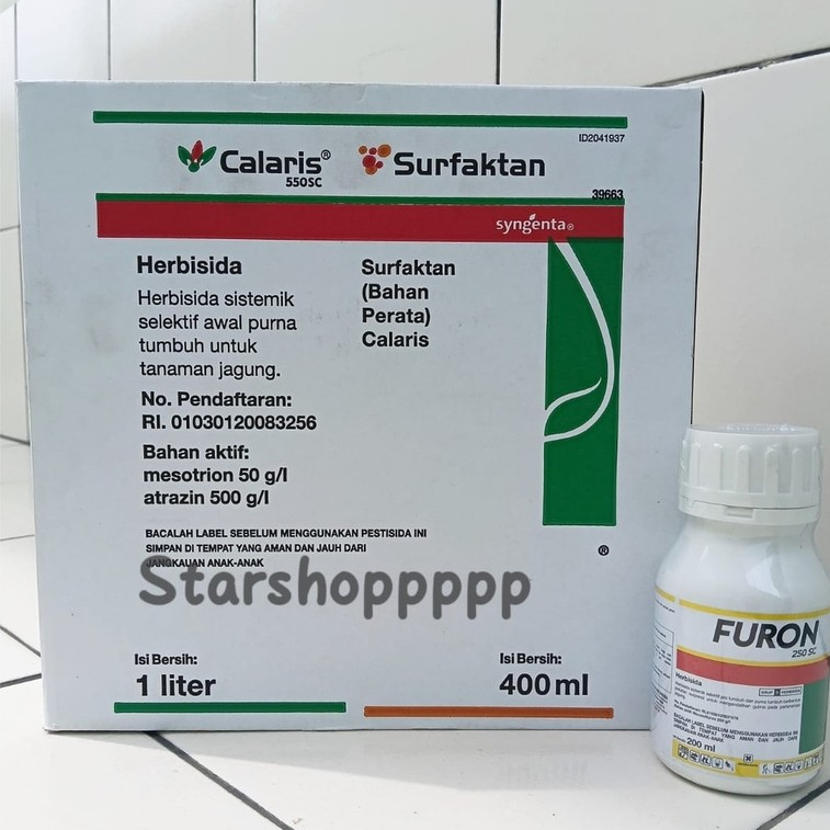 Jual CALARIS 550SC 1L HERBISIDA + HERBISIDA FURON 250SC 200ML | Shopee ...