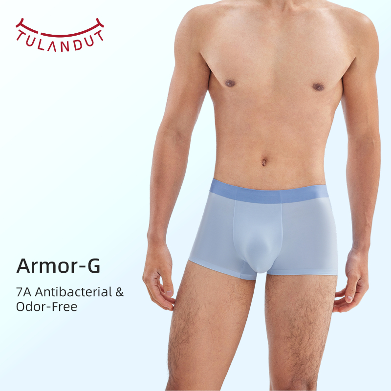 Tulandut ArmorG Celana Dalam Boxer Pria Seamless Katun Adem Lembut Premium Sport Pendek Underwear Cowok Remaja Dewasa Celana Dalam Besar Anti Bakteri 81220