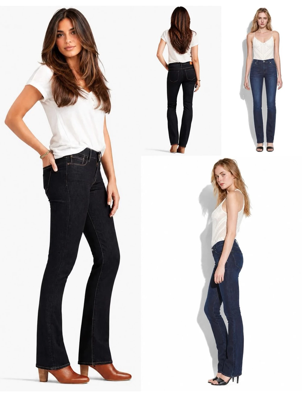 Celana Jins Wanita Bahan Denim Stretch LB Women's Brooke Boot Jeans - 3044