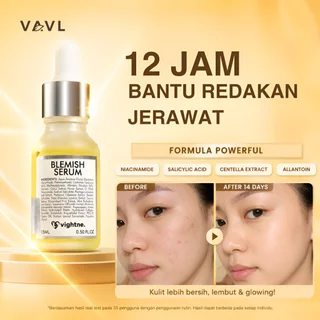 VAVL Blemish Serum (Best Seller) | Acne Serum Jerawat Bruntusan Ampuh Anti Acne Serum