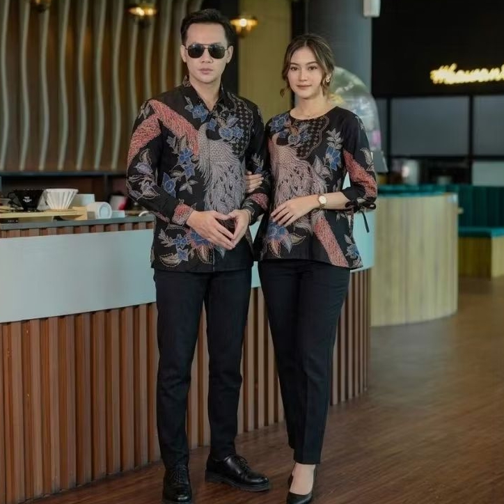 Batik Couple Pasangan Motif Afifah