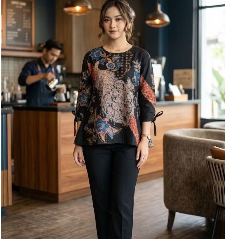 Batik Couple Pasangan Motif Afifah 5
