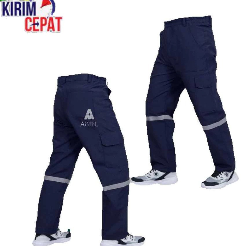 Jual DIKIRIM DARI BANDUNG Celana Panjang Kerja Strip Reflektif Celana ...