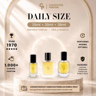 Collector Parfum - Parfume Refill 25|30|38ML Pria Wanita Wangi Tahan Lama - Farfum Isi Ulang Bandung