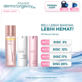 WARDAH Serum All Series Untuk Semua Jenis Kulit - Serum Mencerahkan Wajah, Melembabkan Wajah,  Spray Serum, Niacinamide, Brightening, Retinol, Eksfoliasi Wajah, Serum Vitamin C, Peeling, Acne Spot, Jerawat, PDRN, Dark Spot, Microneedle