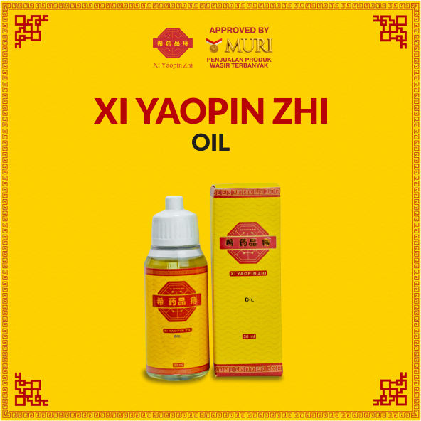 XI YAOPIN ZHI - Obat Wasir Oil Kempeskan Ambeyen Minyak Pereda Nyeri Bengkak dan Benjolan Dubur