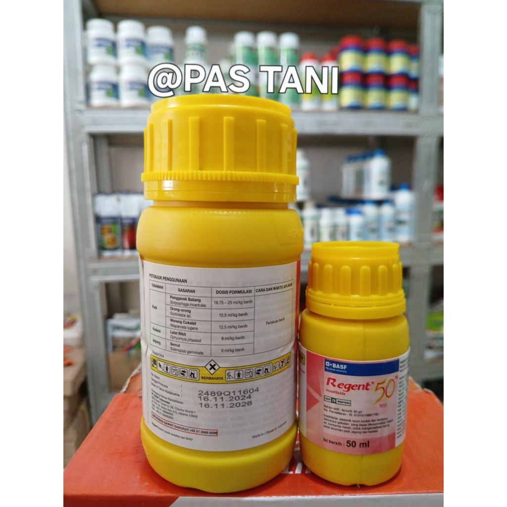 Jual Insektisida Regent Merah 50SC isi 250ML dan 50ML | Shopee Indonesia