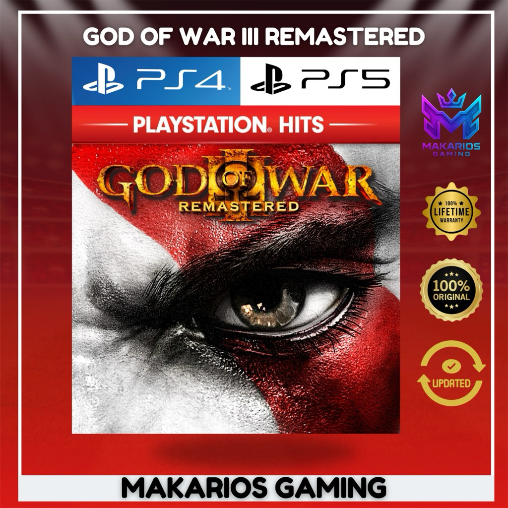 Jual God Of War III Remastered PS 4 PS 5 | Shopee Indonesia