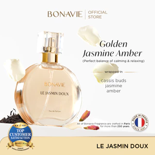 Bonavie Eau de Parfum - Le Jasmin Doux 30ml Tea Series Parfum Wangi Tahan Lama dan Wangi EDP