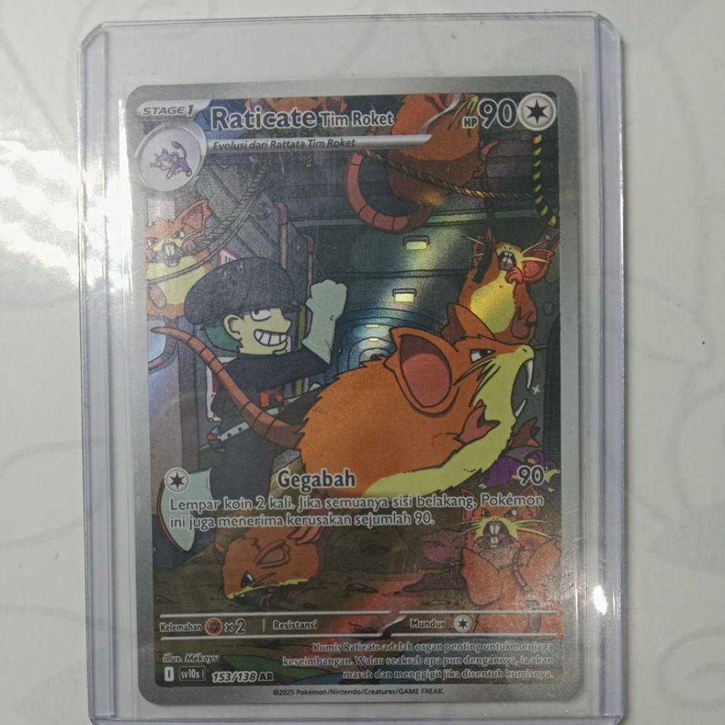 Jual Kartu Pokemon Raticate Tim Roket, Indonesia ver | Shopee Indonesia