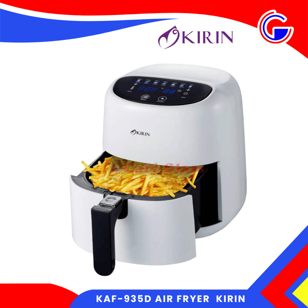 Kirin Air Fryer Kaf-935D I Penggorengan Tanpa Minyak I Fryer Listrik Digital 3.5L