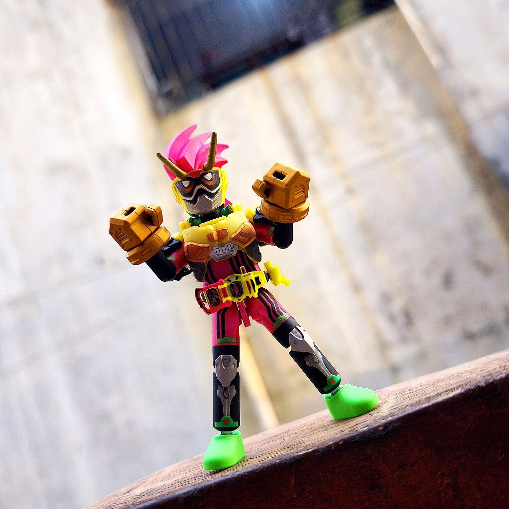 Jual Custom Blokees Kamen Rider Galaxy Version Ex Aid Pac-Man Edition ...
