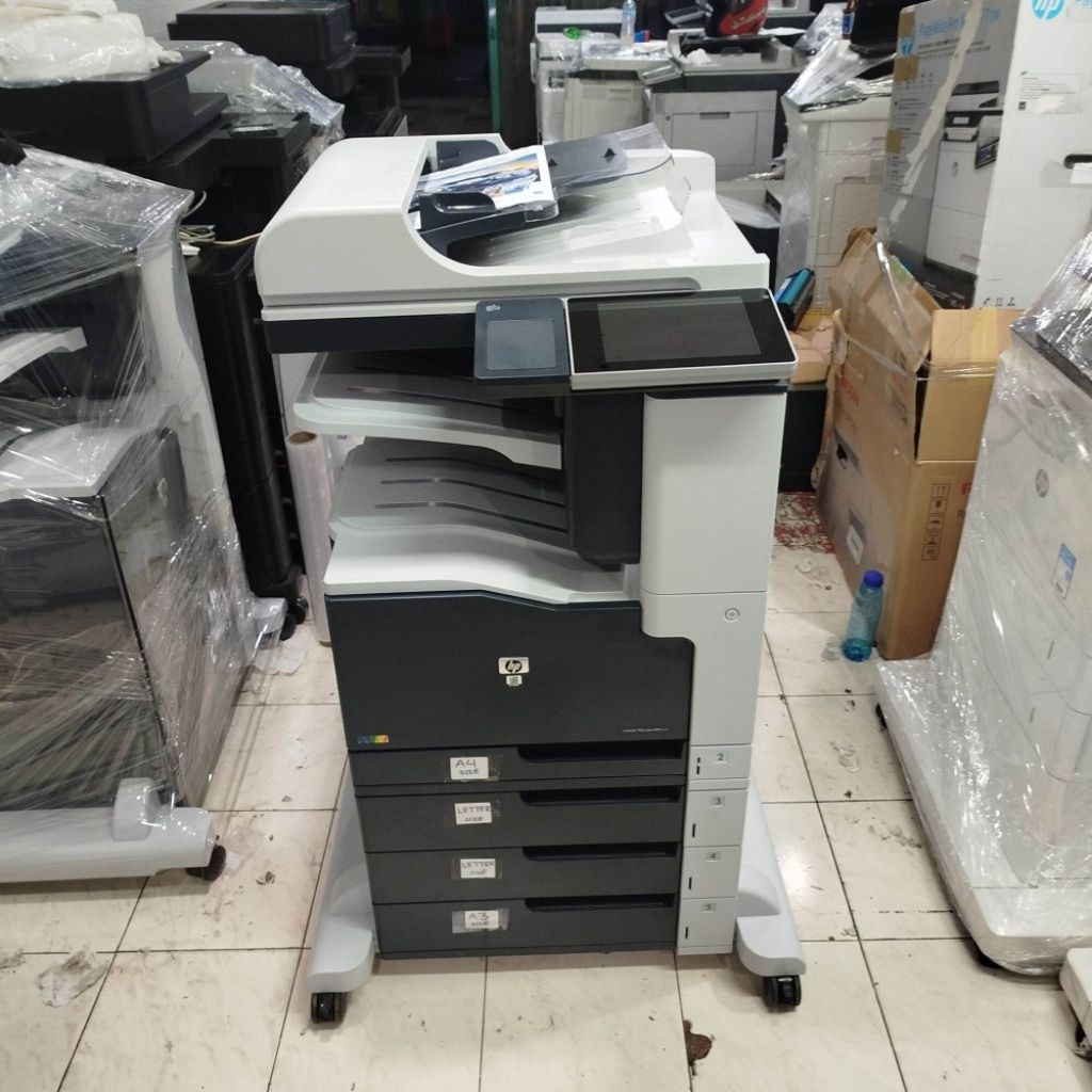 Jual Printer A3 Warna HP LaserJet 700 Color MFP M775 Mesin Foto copy A3 ...